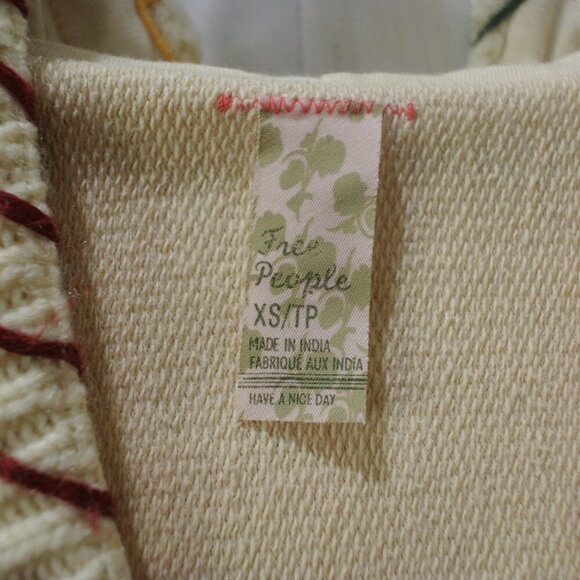 Free People Mixed Media Wool Blend Hooded Sweater - Picture 3 of 7